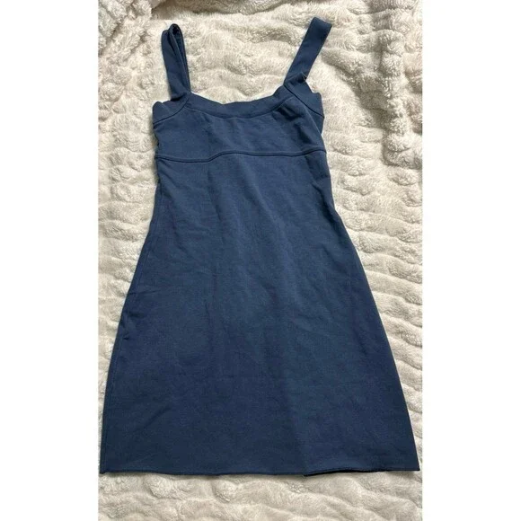 Skims Outdoor Corset Mini Dress NWT Indigo small Skims Outdoor Corset Mini Dress NWT Indigo small